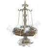 Image de Loberon Edmond Support pour Couronne - en Fonte d'aluminium - Décorations aux Formes artistiques, argenté