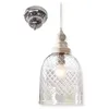Image de LOBERON Suspension Junia - manguier - H/D env. 38/23 cm - transparent