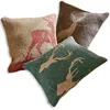 Image de Loberon Lot de 3 Housses de Coussin Shrewton - Jute - H/L env. 40/40 cm - Multicolore, Multicolore