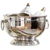 Image de LOBERON Coupe Westspring - laiton - H/D env. 32/20 cm - couleur argent, argenté