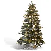 Image de Loberon Sapin de Noël Mannier - tressage en polyéthylène - H/D env. 180/116 cm - Vert, Ornement: Tressage en polyéthylène, PVC, Fer, H/Ø env. 180/116 cm, Vert - Noël, Vert/Blanc