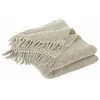 Image de Loberon Plaid Kendall - H/L env. 170/130 cm - Lin - Coton, Lin