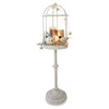 Image de Loberon Cage à Oiseau Meera - H/Ø env. 89/23 cm - Blanc Vieilli - Fer, Blanc Vieilli