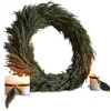 Image de Loberon Couronne Évres - H/Ø env. 8/50 cm - Cyprès, Rotin - décorations de Noël - Vert