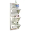 Image de Loberon Morclerey Étagère Murale - Style Shabby Chic très élégant - Éléments typiques du Style Maison de Campagne, Blanc Vieilli