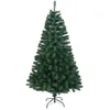 Image de SVITA Sapin de Noël artificiel 210 cm pliable avec 1150 pointes de branches avec support en métal - Montage rapide - Système de pliage - Aiguille Luvi