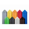 Image de Chapeau de clôture pointu PZKS-01 | adapté aux lattes de clôture PZL | PVC dur résistant | clôture en plastique | planches de balcon | facile à entretenir | blanc moderne | Hexim