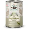 Image de Wildes Land Nourriture Humide pour Chat Poulet et Faisan 6x400 GR