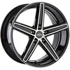 Image de OXIGIN 18 Concave 7,50 x 18 Déport 51 Cercle de Trou 5,00 x 112,00 Centrage 57,10 OXACHTZEHN7518H451BFPHD, Black Polish