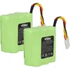 Image de Lot de 2 Batteries Ni-MH vhbw 3500mAh (7.2V) pour aspirateurs Neato Robotic XV-11, XV-12, XV-14, XV-15. Remplace Batteries: 205-0001, 945-0024.