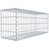 Image de GABIONA | Paniers en gabion carré | Paniers en treillis résistants aux imtempéries | Dimensions 100L x 40h x 30P centimètres