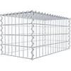 Image de GABIONA Montage-Panier Gabion typ3 80 x 40 x 40 cm, Largeur de Maille 5 x 10 cm, neu