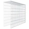Image de Panier de pierre gabion carré, Largeur de maille 5 x 10 cm, profondeur 30 cm, la culture Panier de type 4, spirale Fermeture, galvanisé 100 x 80 x 30 cm