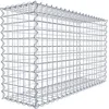 Image de GABIONA | Paniers en gabion carré | Paniers en treillis résistants aux imtempéries | Dimensions 100L x 60h x 30P centimètres