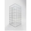 Image de GABIONENSÄULE carré 42 x 42 cm-Hauteur : 80 cm, Largeur de Maille 5 gabione Colonne x 10 cm