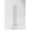 Image de GABIONA Colonne gabion (H x l x P) : 160 x 22 x 22 cm - Maillage 5 x 5 cm - Colonne carrée en pierre galvanisée pour le jardin