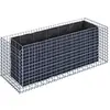 Image de Plate-bande surélevée Panier de pierre gabion carré, Largeur de maille 5 x 5 cm, Longueur 170 cm, épaisseur 10 cm, fermeture spirale galvanisé (170 x 60 x 60 cm)