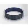 Image de Gabiona - Gabion surélevé H x P : 50 x 262 cm - Gabion rond en pierre comme panier de plantation pour le jardin - Mailles 5 x 10 cm