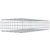 Image de GABIONA Panier à pierre carré - Dimensions des mailles : 5 x 5 cm - Profondeur : 50 cm - Gabion : 100 x 20 x 50 cm (L x H x P) - Anneau en C