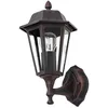 Image de Lindby Applique Exterieur Lamina à intensité variable (Antique, Classic) en Marron Aluminium (1 lampe,à E27) Murale Luminaire Lampe Jardin Eclairage