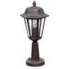 Image de Lindby Luminaire extérieur Lamina à intensité variable (Antique, Classic) en Marron Aluminium (1 lampe,à E27) Borne lumineuse borne luminaire pour socle