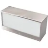 Image de Lindby Applique extérieure Leonora à intensité variable (Moderne) en Gris Inox (1 lampe,à E27), pour mur extérieur/façade de maison terrasse und balcon