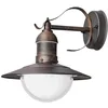 Image de Lindby LED Applique Exterieur Clea (Moderne) en Cuivre Inox (1 lampe,à), Murale Luminaire Lampe Jardin Eclairage d’exterieur