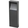 Image de Lucande LED Borne Eclairage Exterieur Leya (Moderne) en Noir Aluminium (1 lampe,à), Lumineuse Luminaire Lampe Jardin Led