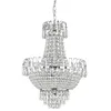 Image de Lindby Suspension Casparia à intensité variable (Antique, Classic) en Transparent Cristal e. a. pour Salon & Salle manger (à 5 lampes E14) cristal suspension lampe