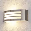 Image de Lindby Applique d'extérieur élégante Raja à rayures