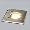 Image de Lindby Luminaire encastré dans le sol Insa, 11 x 11 cm, GU10, IP67