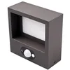 Image de Lucande LED Applique Murale Solaire Mahra (Moderne) en Gris Aluminium (1 lampe,à), Lampe Borne Lumineuse Exterieur Eclairage Jardin