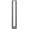Image de Lucande LED Eclairage Exterieur Jeny (Moderne) en Noir Aluminium (1 lampe,à), Luminaire Lampe Jardin Borne Lumineuse