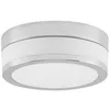 Image de Lindby Plafonnier Salle De Bain Flavi à intensité variable (Moderne) en Argent Verre e. a. pour de bain (à 2 lampes, E27) WC Luminaire Lampe Plafond Eclerage