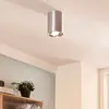 Image de Arcchio spot pour plafond Jolina, rond, gris, 13 cm, métal