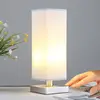 Image de Lindby Julina - lampe de chevet en textile gris clair
