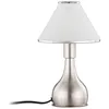 Image de Lindby Lampe à poser Ellen (Moderne) en Blanc Métal e. a. pour Chambre coucher (1 lampe,à E14), de chevet