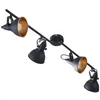 Image de Lindby Spot Julin à intensité variable (Moderne) en Noir Métal e. a. pour Salon & Salle manger (à 4 lampes, E14) Lampe encastrable plafonnier applique
