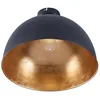 Image de Lindby Plafonnier Lya à intensité variable (Moderne) en Noir Métal e. a. pour Salon & Salle manger (1 lampe,à E27), Luminaire Lampe Plafond Eclerage Eclairage Interieur