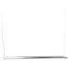 Image de Arcchio LED Suspension Vinca (Moderne) en Gris e. a. pour Bureau (1 lampe,à), lampe plafonnier suspension