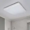 Image de Arcchio Plafonnier LED Augustin, 40 x 40 cm, blanc, IP54