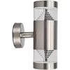 Image de Lindby LED Applique Exterieur Lanea (Moderne) en Gris Inox, Murale Luminaire Lampe Jardin Eclairage d’exterieur
