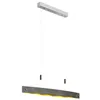 Image de Lucande LED Suspension Lio à intensité variable (Moderne) en Noir Métal e. a. pour Salon & Salle manger (à 5 lampes,), lampe plafonnier suspension