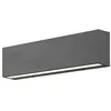 Image de Lucande LED Applique Exterieur Elvira (Moderne) en Noir Aluminium (1 lampe,à), Murale Luminaire Lampe Jardin Eclairage d’exterieur