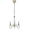 Image de Lindby Lustre Marnia à intensité variable (Antique, Classic) en Bronze Métal e. a. pour Salon & Salle manger (à 3 lampes E14) Suspension suspension lustre lampe plafonnier