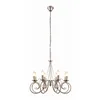 Image de Lindby Lustre Marnia à intensité variable (Antique, Classic) en Bronze Métal e. a. pour Salon & Salle manger (à 8 lampes E14) Suspension suspension lustre lampe plafonnier