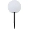 Image de LED Lampe solaire Lago (Moderne) en Blanc (à 2 lampes,), décorative lampe