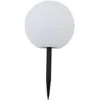 Image de LED Lampe solaire Lago (Moderne) en Blanc (à 2 lampes,), décorative lampe