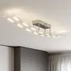Image de Lindby Plafonnier LED Jarda, verre, 134 cm de long, à intensité variable