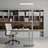 Image de Lampe sur pied LED Arcchio Logan Basic, argent, 6 000 lm, à intensité variable